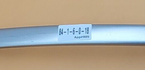 Genuine Refrigerator Kitchen Aid Door Handle Part#W10314522K