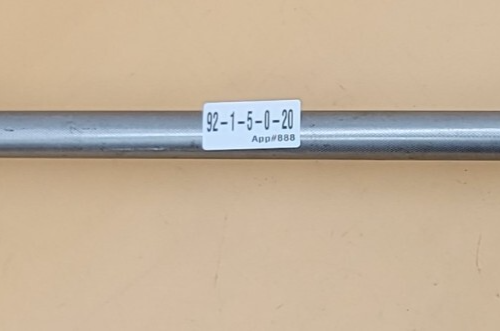 Genuine Refrigerator Kitchen Aid Door Handle Part#W10687115