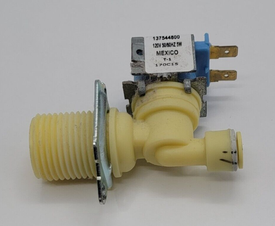 Genuine Dryer Electrolux Water Inlet Valve Part#137544800