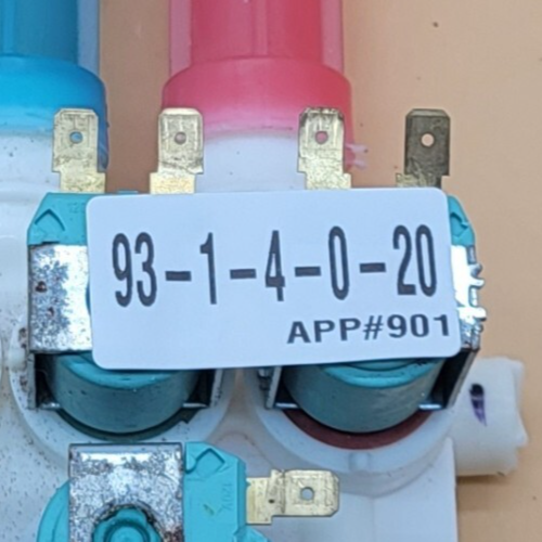 Genuine Dryer Electrolux Water Inlet Valve Part#33950002