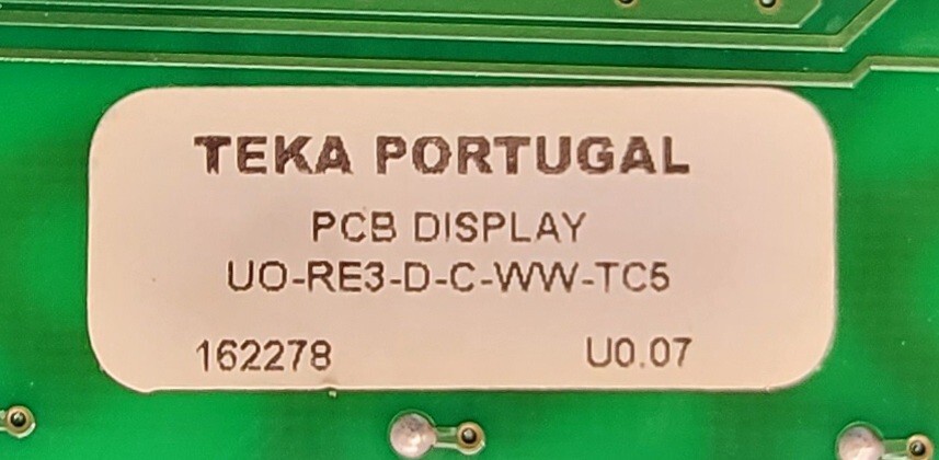 Genuine Speed Oven Bertazzoni Control Panel Part#
