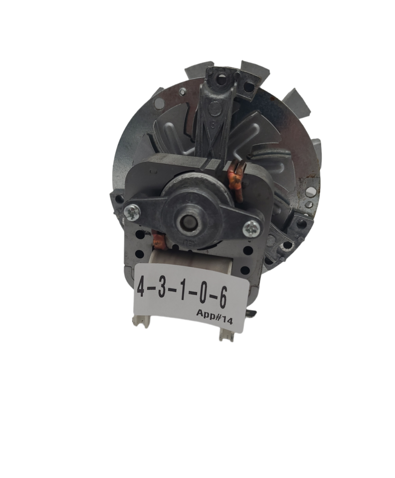 Genuine Microwave Kenmore Range Convection Fan Motor w/Blade Part#318398201
