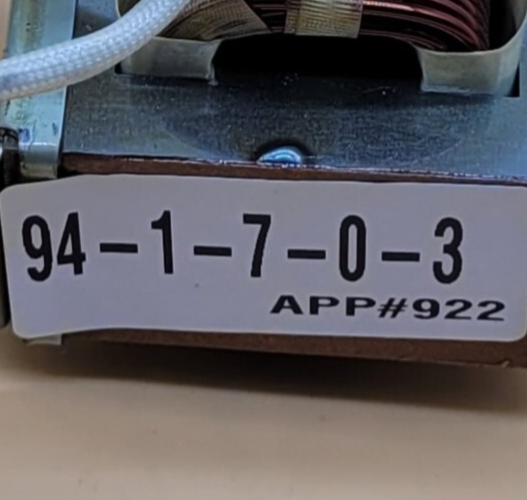Genuine Cooktop GE Transformer Part#ETQ57G3A