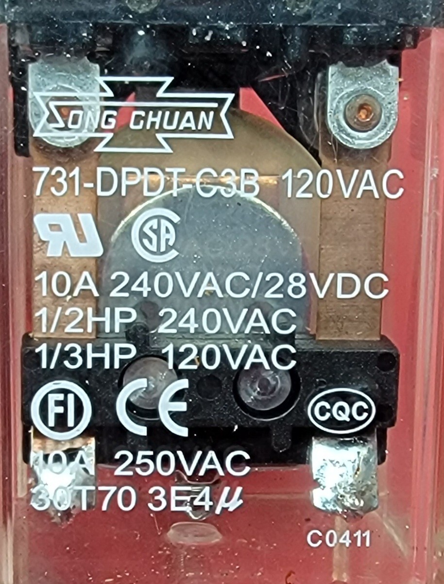 Genuine Oven Viking Relay Part#731-DPDT-C3B