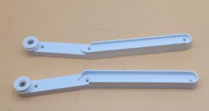 Genuine Refrigerator Sub-Zero Glide Set Part#3-41-106-1 3-41-106-2
