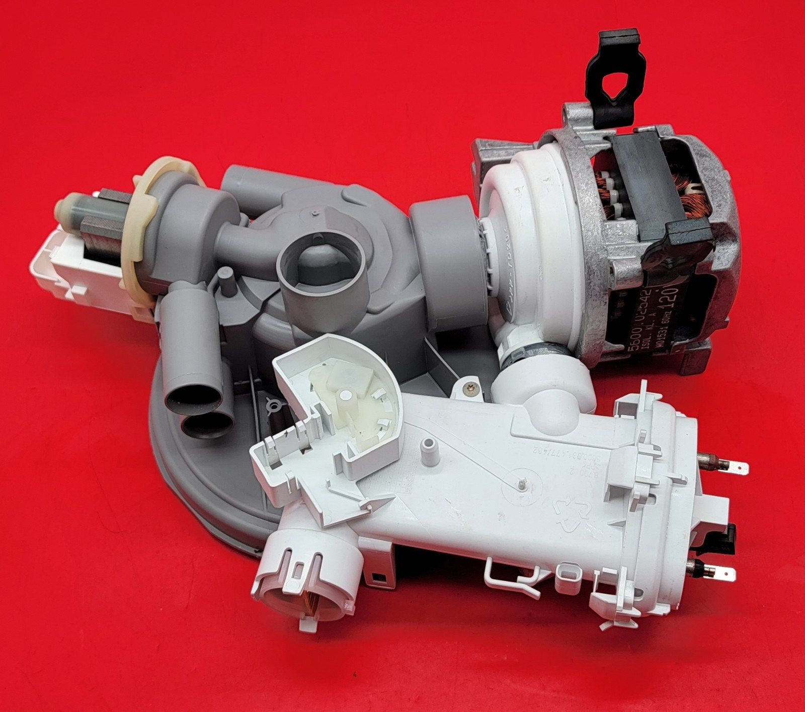Genuine Dishwasher Gaggenau Pump Motor Assembly Part#EBS2562 5600030165