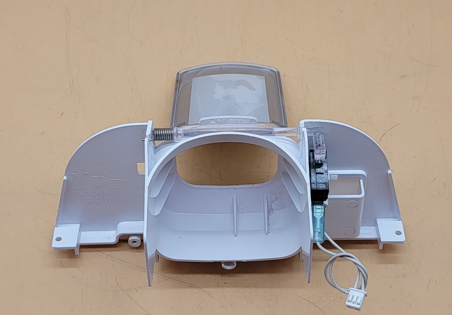 Genuine Refrigerator Kenmore Dispenser Chute Part#3010568700