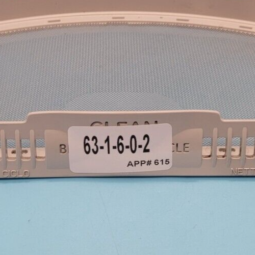 Genuine Dryer GE Lint Filter Part#WE03X23881