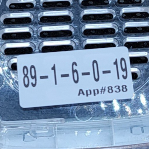Genuine Refrigerator LG Air Filter Cover Part#MCK665920