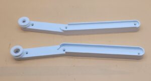 Genuine Refrigerator Sub-Zero Glide Set Part#3-41-106-1 3-41-106-2