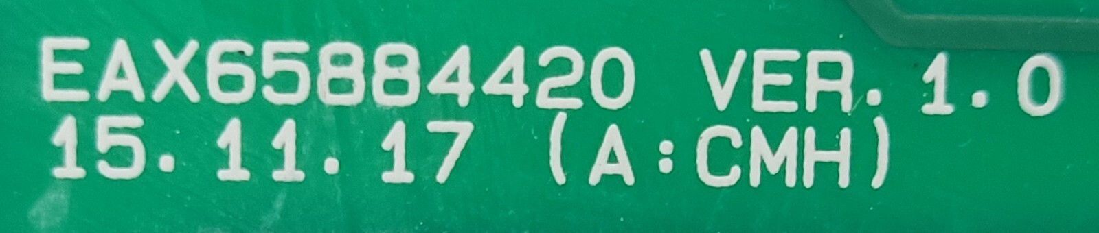 Genuine Refrigerator LG Circuit Board Part#EBR78940613