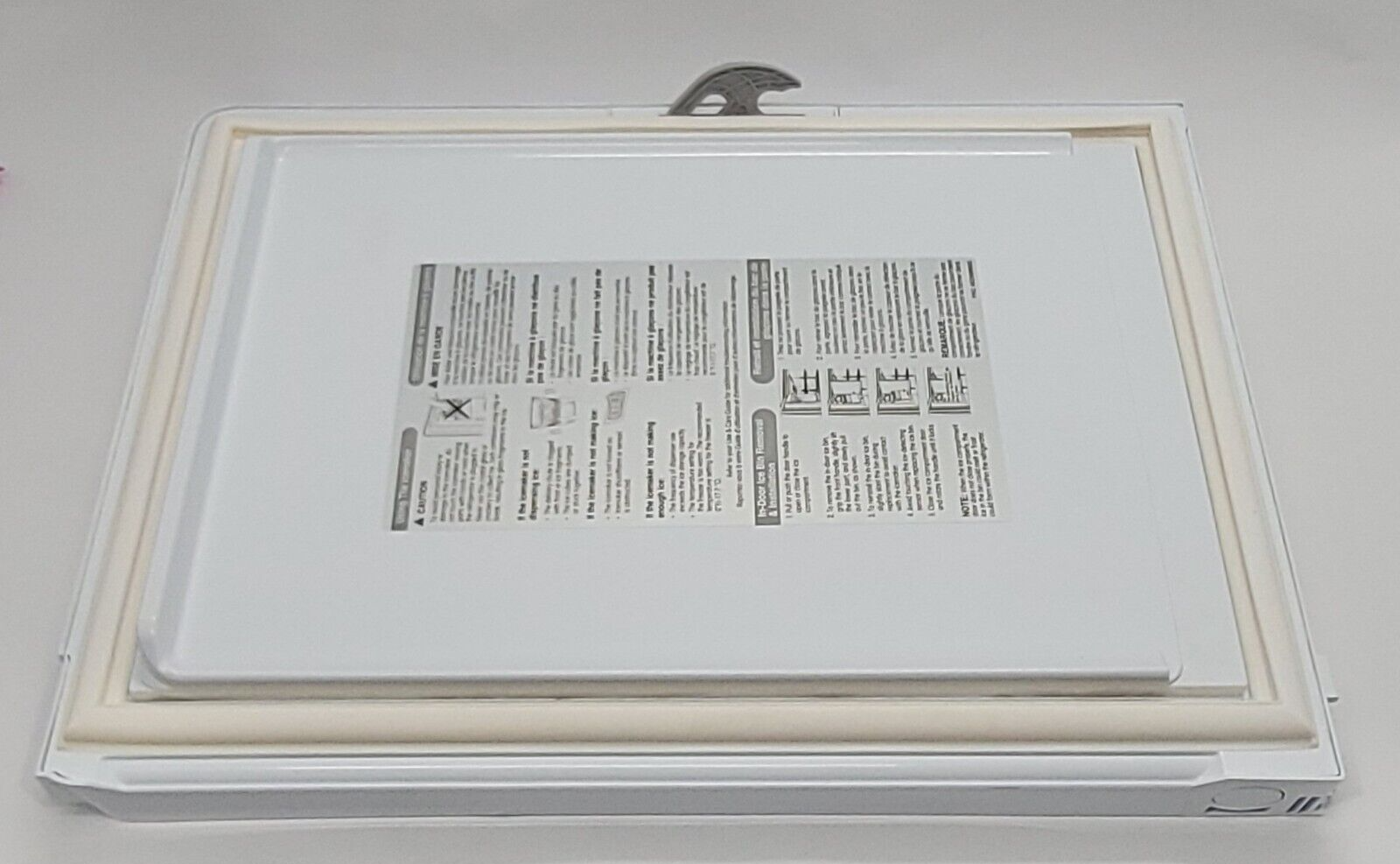 Genuine Refrigerator LG Ice Door Part#MEZ46896205
