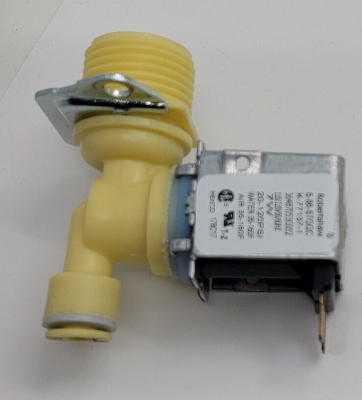 Genuine Dryer GE Water Inlet Valve Part#364B7053G002