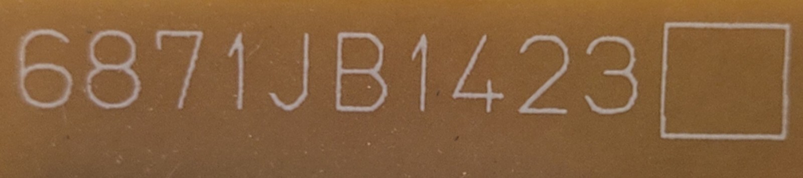 Genuine Refrigerator LG Circuit Board Part#6871JB1423J