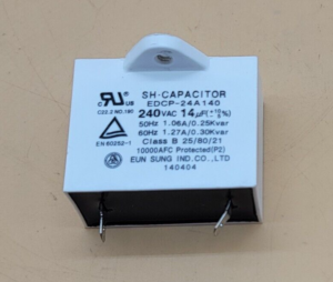 Genuine Refrigerator LG Capacitor Part#EDCP-24A140