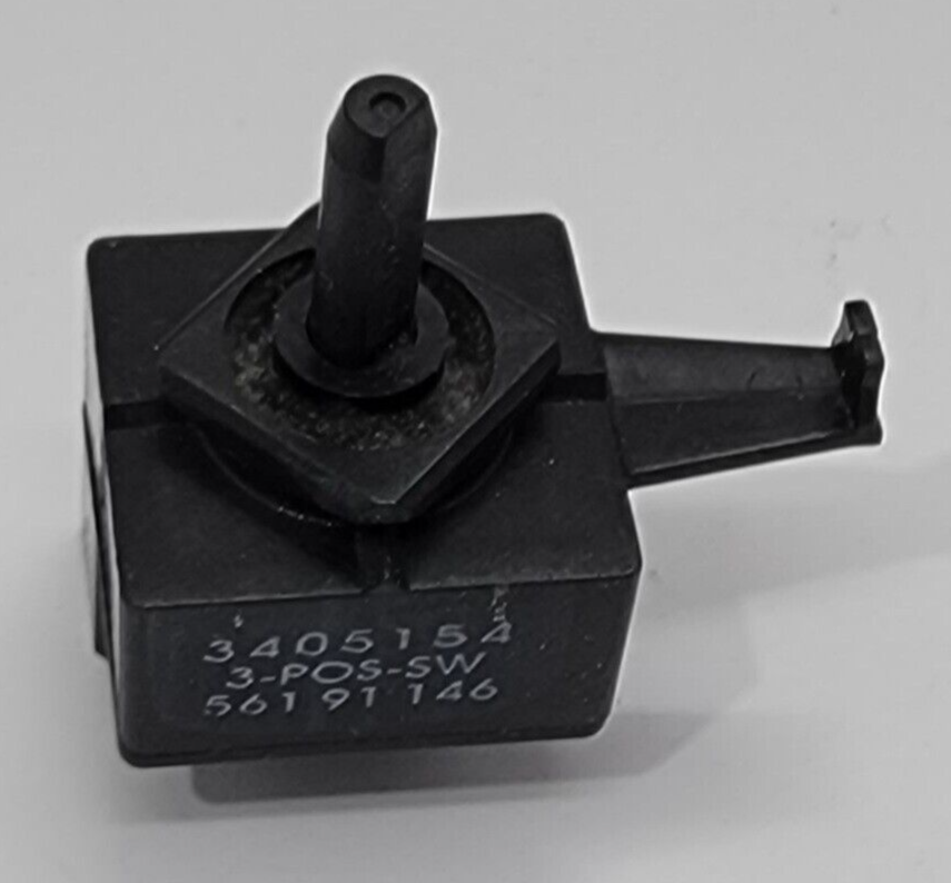 Genuine Dryer Whirlpool Selector Switch Part#3405154
