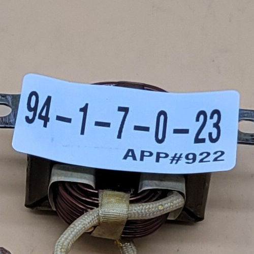 Genuine Cooktop GE Choke Coil Part#ETQ40G5A