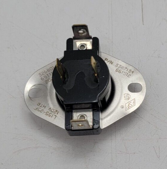 Genuine Dryer Whirlpool Thermostat Part#3387134