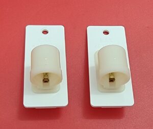 Genuine Refrigerator Kitchen Aid Light Socket Set Part#2320547
