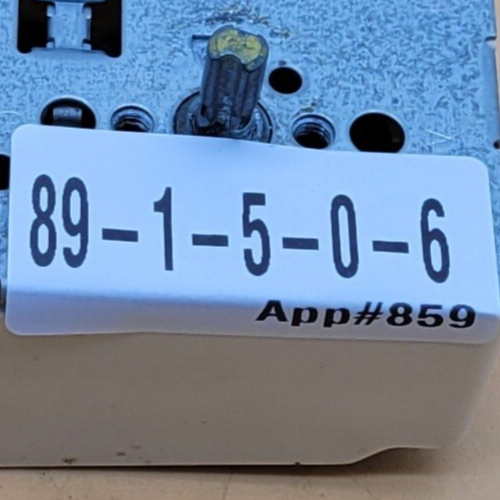 Genuine Oven Whirlpool Infinite Switch Part#3148952
