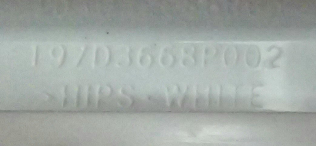 Genuine Refrigerator GE Crisper Drawer Part#197D3668P002