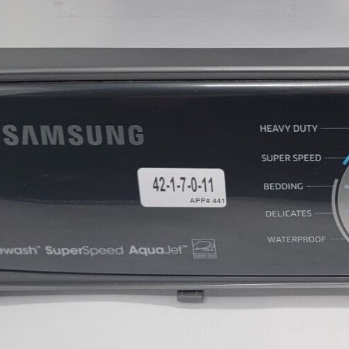 Genuine Washer Samsung Control Panel Part#DC64-03438A001 DC97-19576E