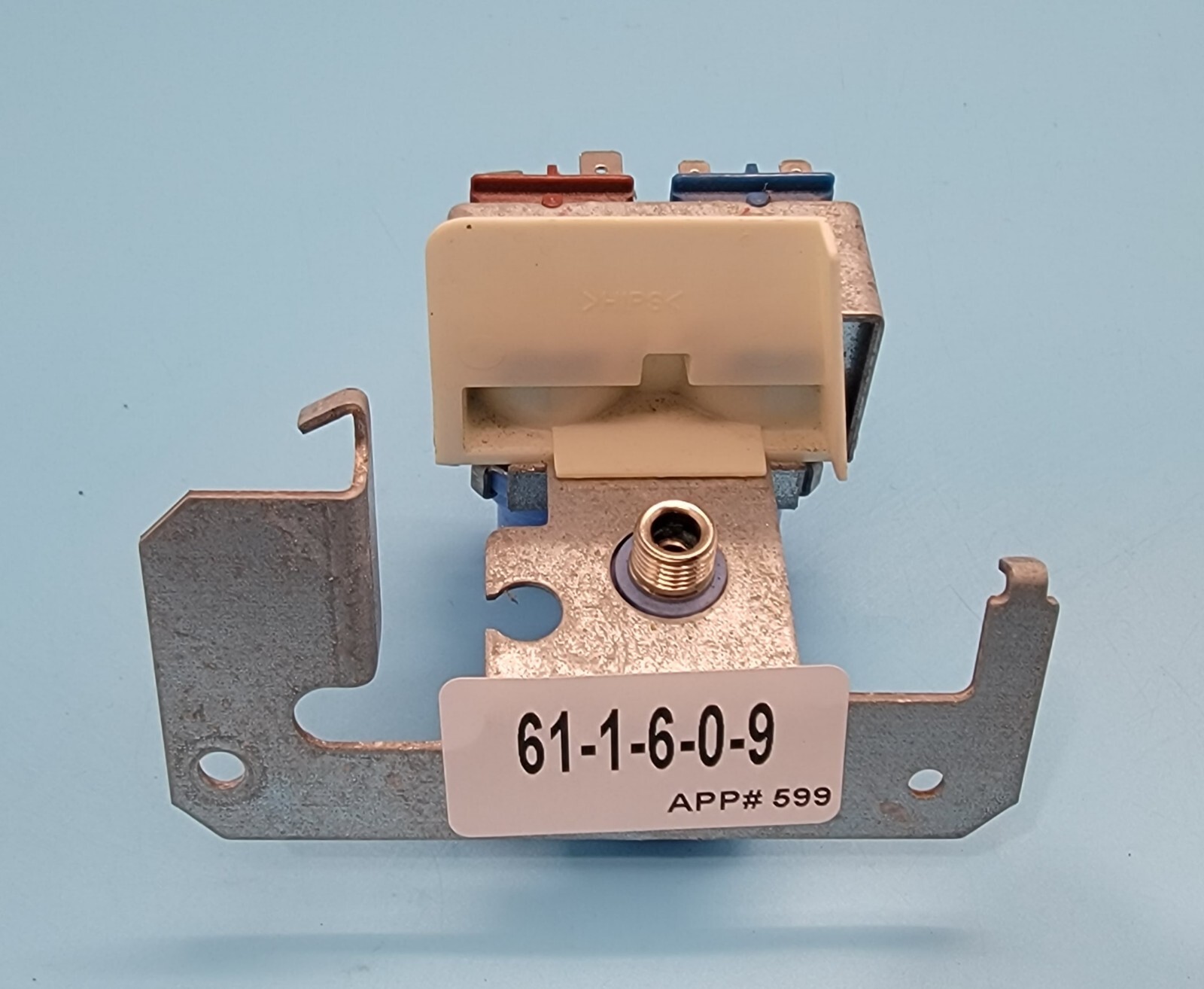Genuine Refrigerator GE Water Inlet Valve Part#RIV-12AE WR57X10032