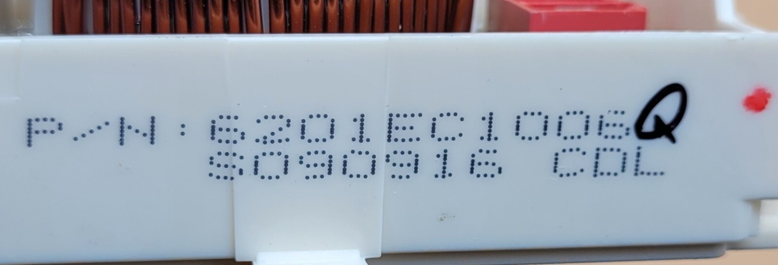 Genuine Dryer LG Noise Filter Part#6201EC1006Q