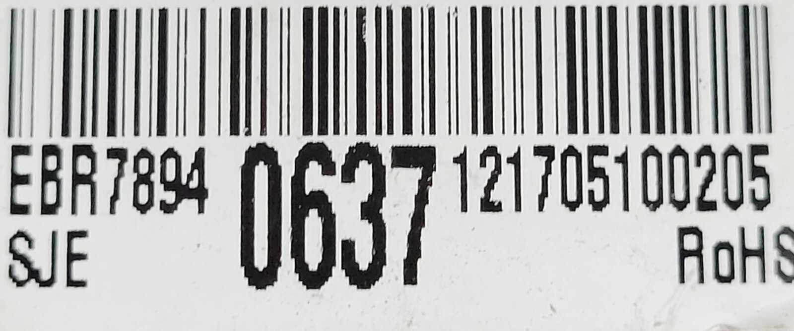 Genuine Refrigerator LG Circuit Board Part#EBR78940637