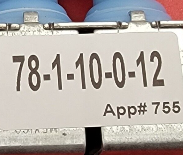 Genuine Refrigerator Whirlpool Water Inlet Valve Part#W10341329