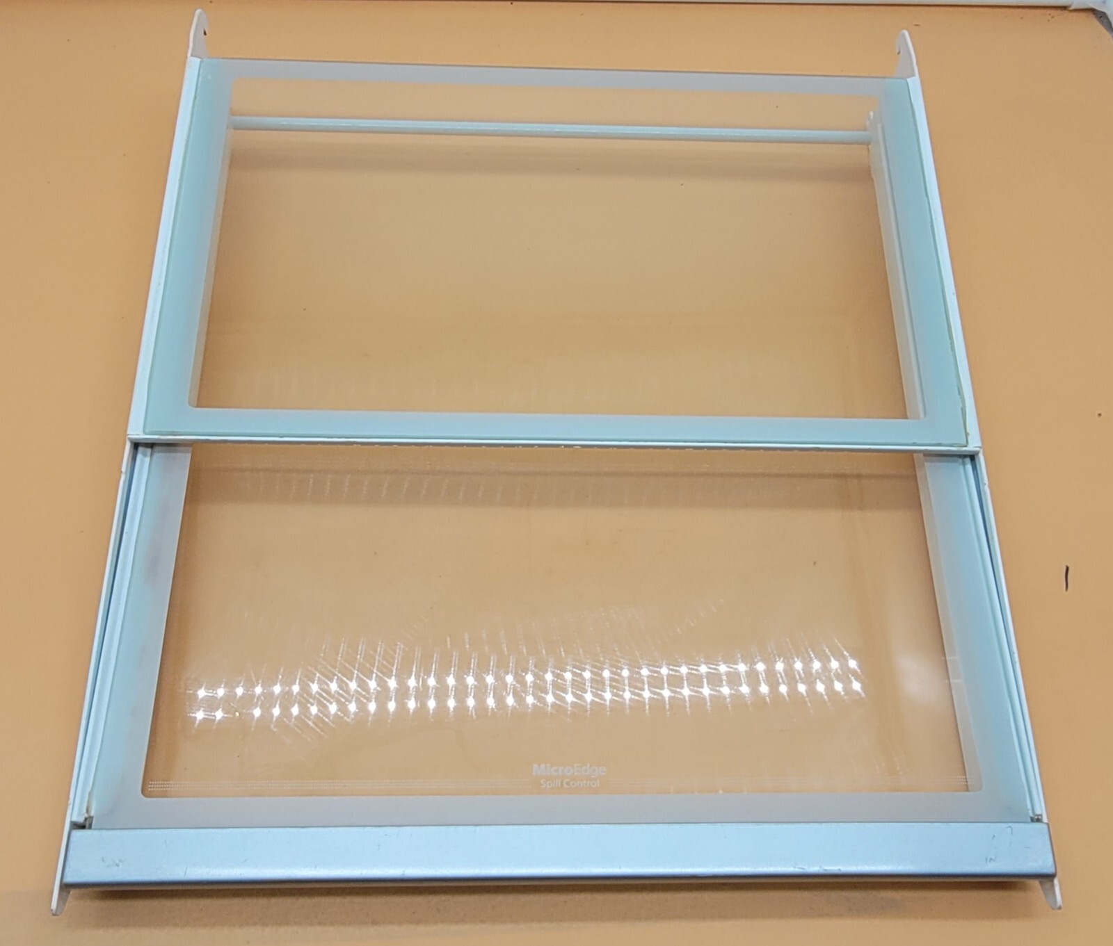 Genuine Refrigerator Whirlpool Sliding Glass Shelf Part#W10387814