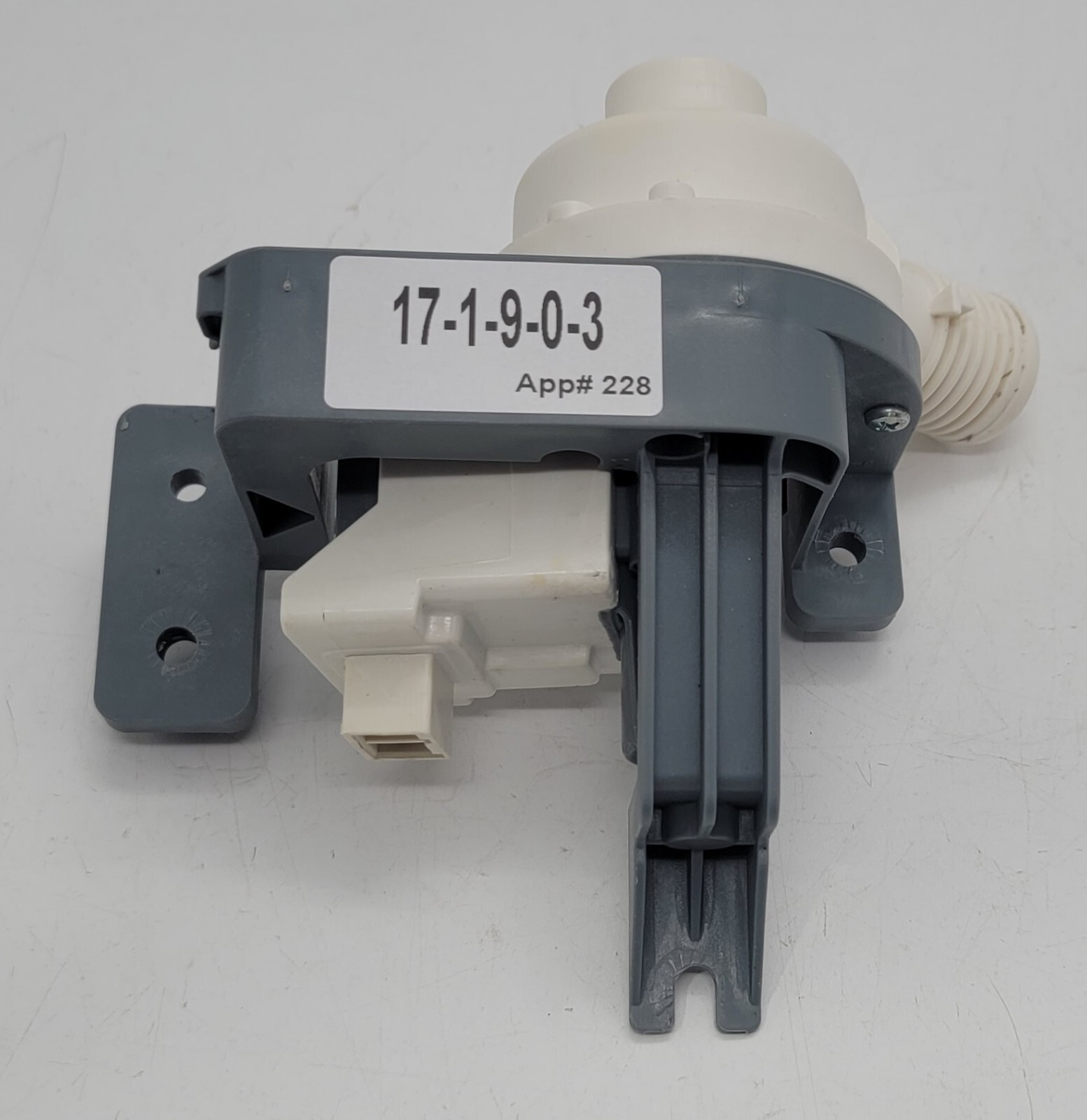 Genuine Washer Whirlpool Drain Pump Part#W1072777