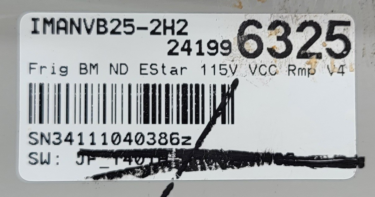 Genuine Refrigerator Frigidaire Control Board Part#241996325