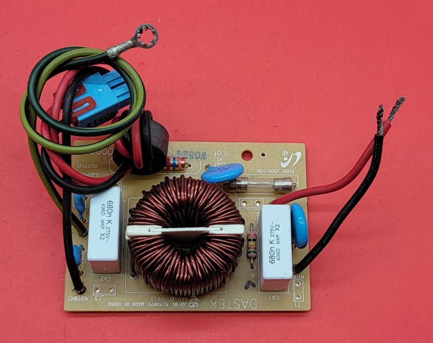 Genuine Refrigerator Samsung Noise Filter Control Board Part#DA27-00022B