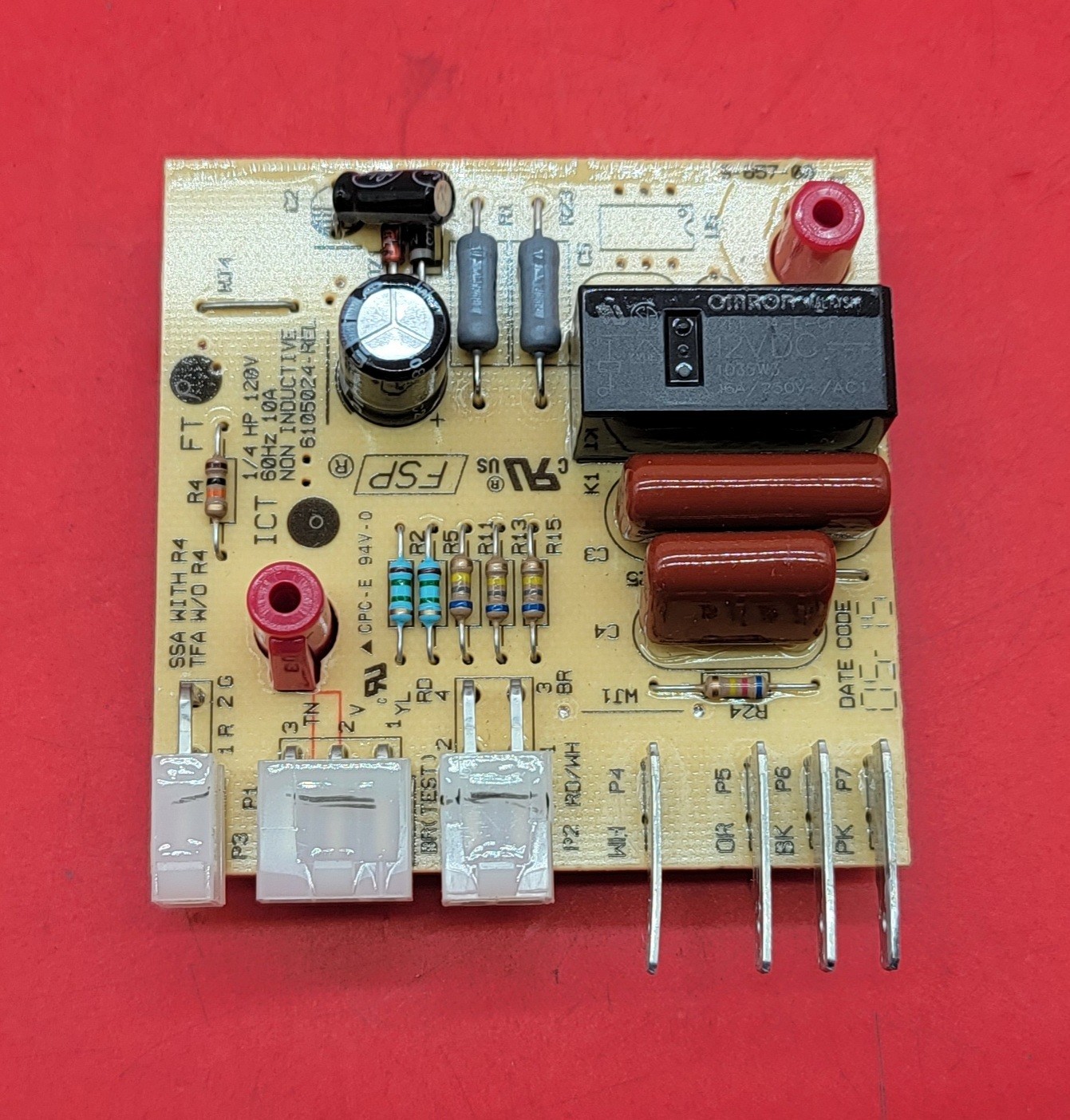Genuine Refrigerator Whirlpool Defrost Control Board Part#6105024 W10366605B