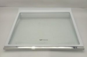 Genuine Refrigerator LG Spill Protector Glass Shelf Part#MHL624914 .