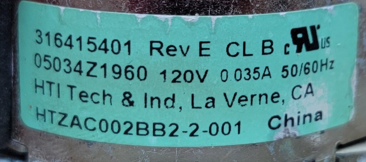 Genuine Oven Frigidaire Door Lock Latch Part#316415401