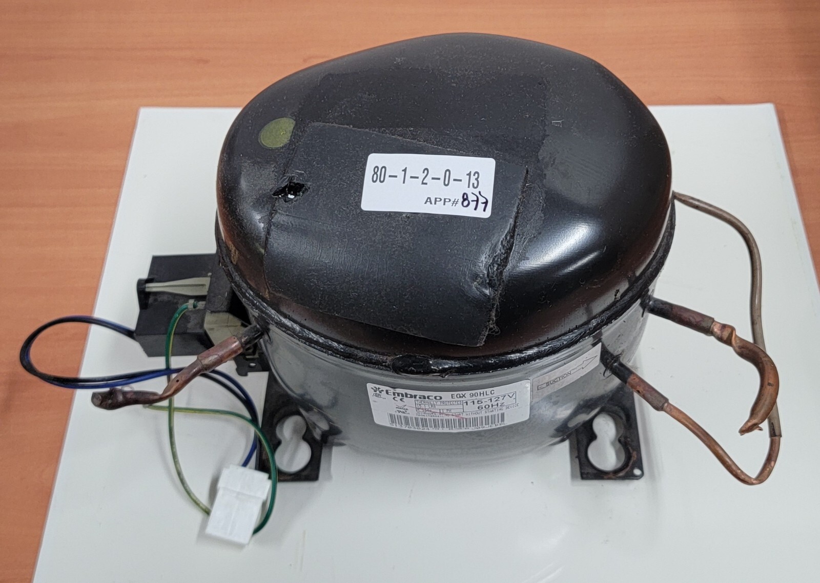 Genuine Refrigerator LG Compressor Part#513703024 EGX 90HLC