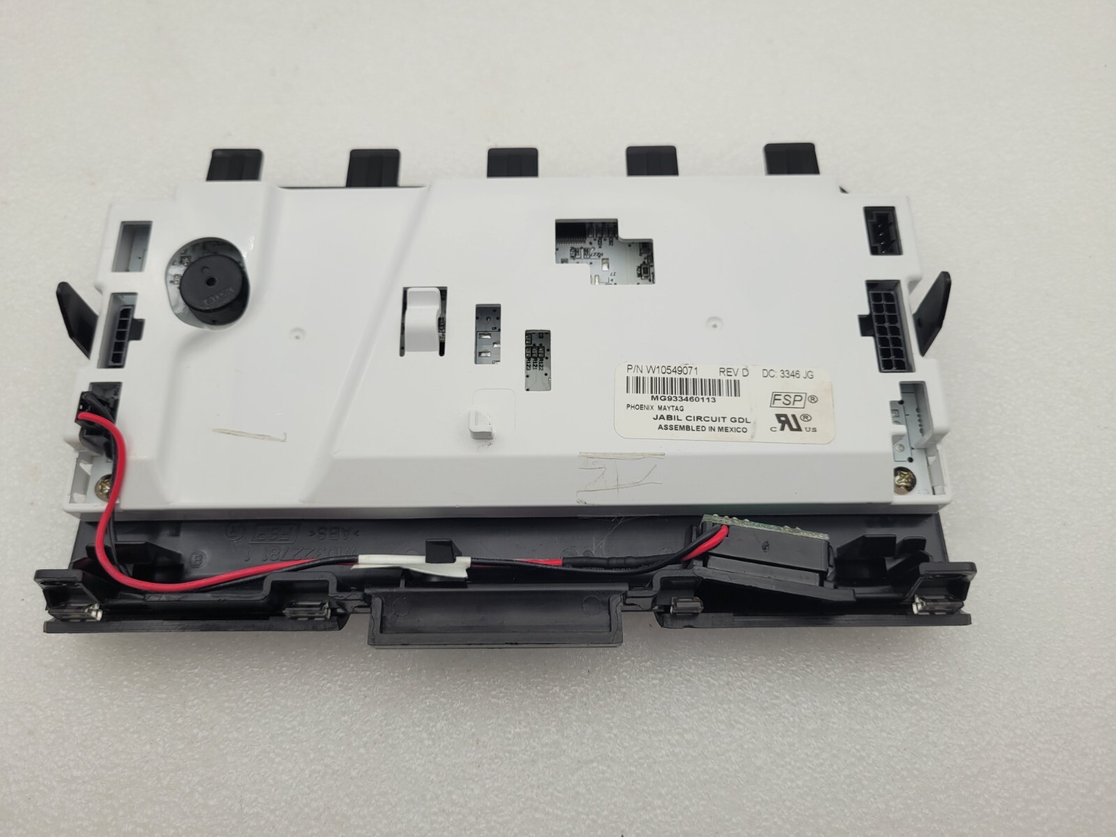 Genuine Maytag Whirlpool Refrigerator Dispenser Control Light Part#W10549071