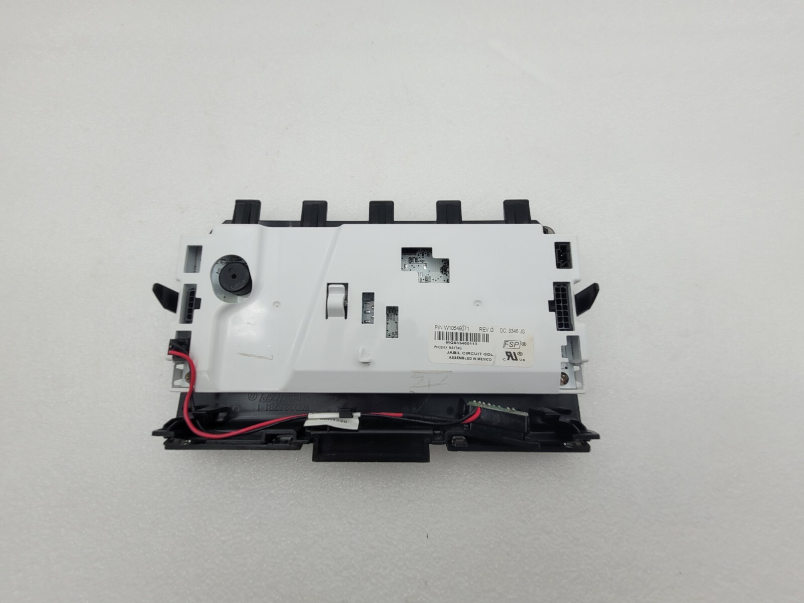Genuine Maytag Whirlpool Refrigerator Dispenser Control Light Part#W10549071