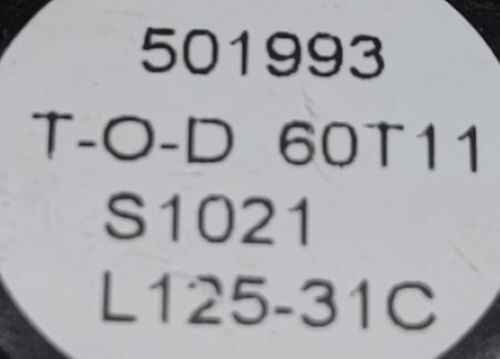 Genuine Dryer LG Thermostat Part#501993