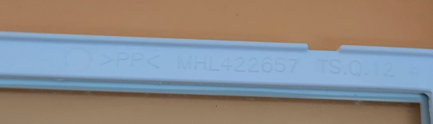 Genuine Refrigerator Kenmore Glass Shelf Part#MHL422657