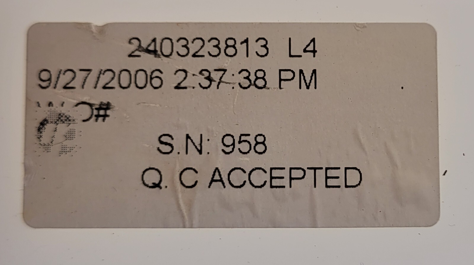 Genuine Refrigerator Kenmore Ice Bin Part#240323813
