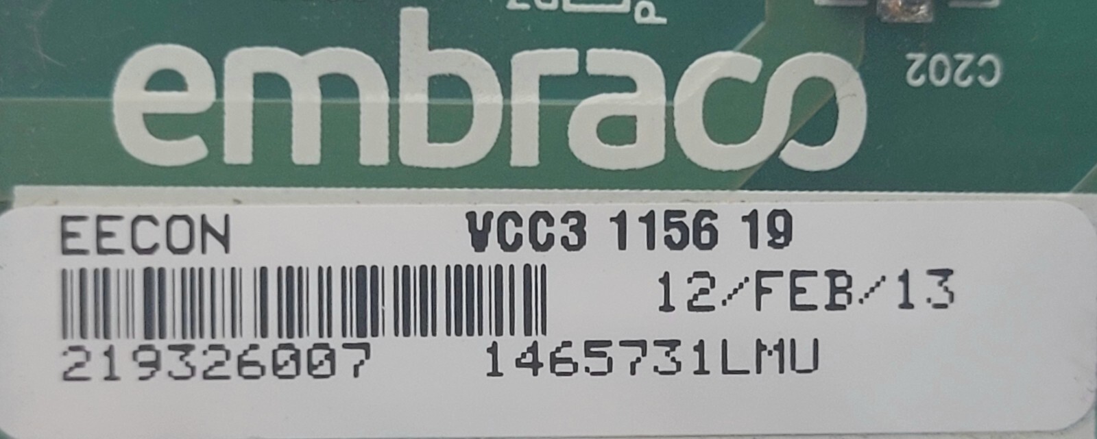 Genuine Refrigerator GE Circuit Board Part#219326007