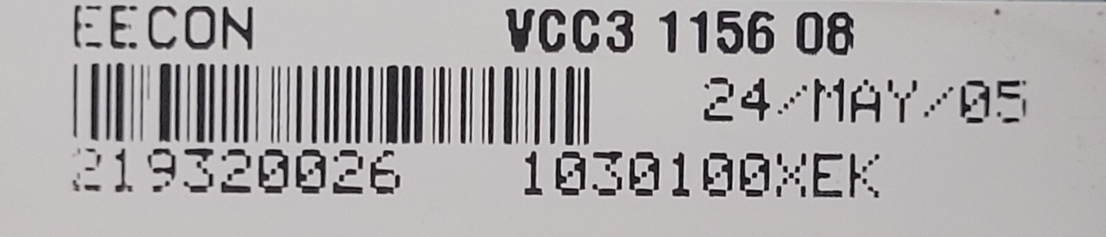 Genuine Refrigerator GE Circuit Board Part#219320026