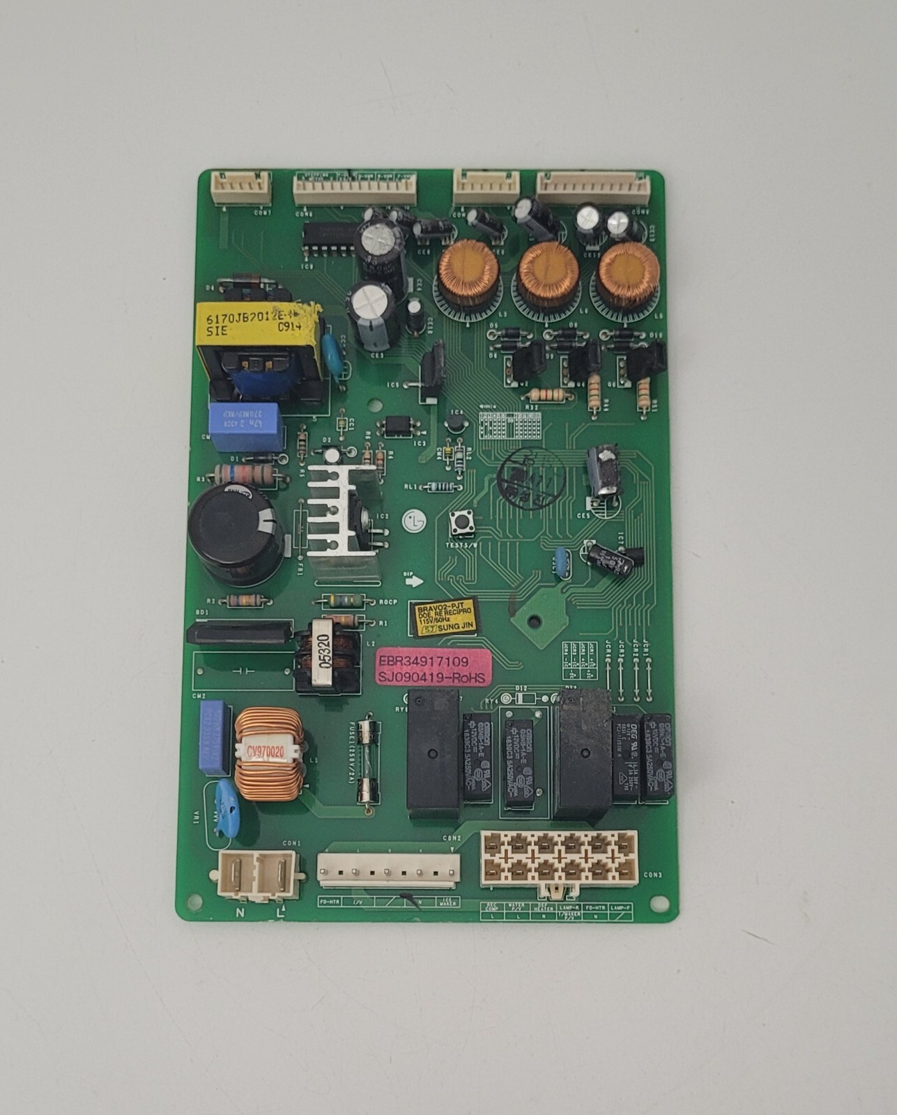 Genuine Refrigerator LG Circuit Board Part#EBR34917109