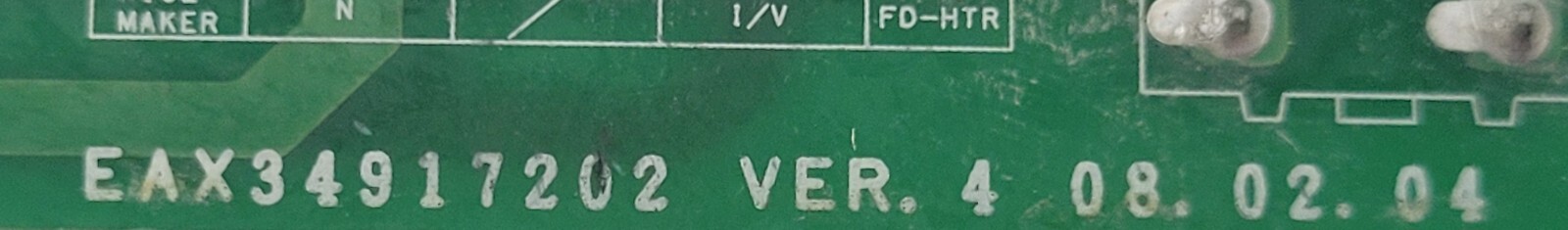 Genuine Refrigerator LG Circuit Board Part#EBR34917109
