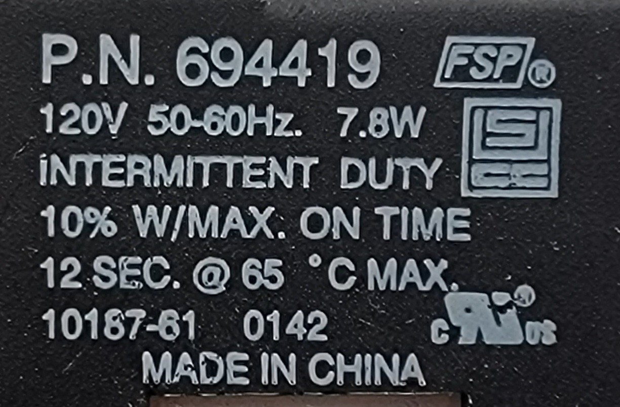 Genuine Dryer Whirlpool Buzzer Switch Part#694419