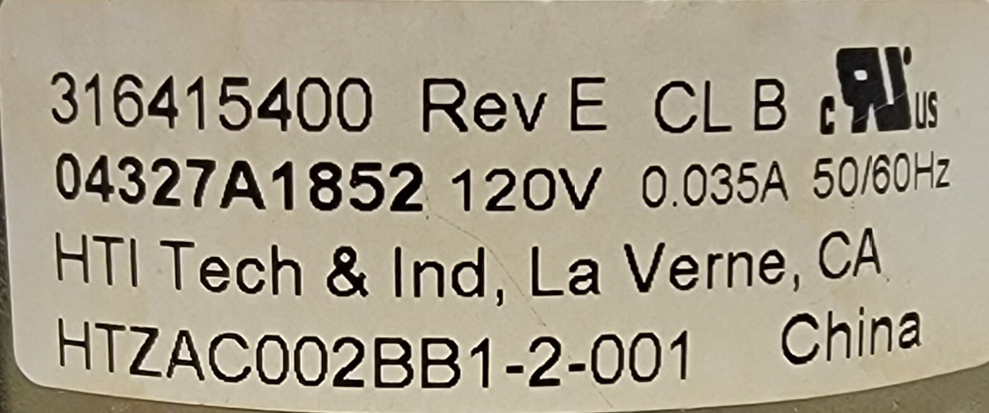 Genuine Oven Frigidaire Door Latch Motor Part#316415400