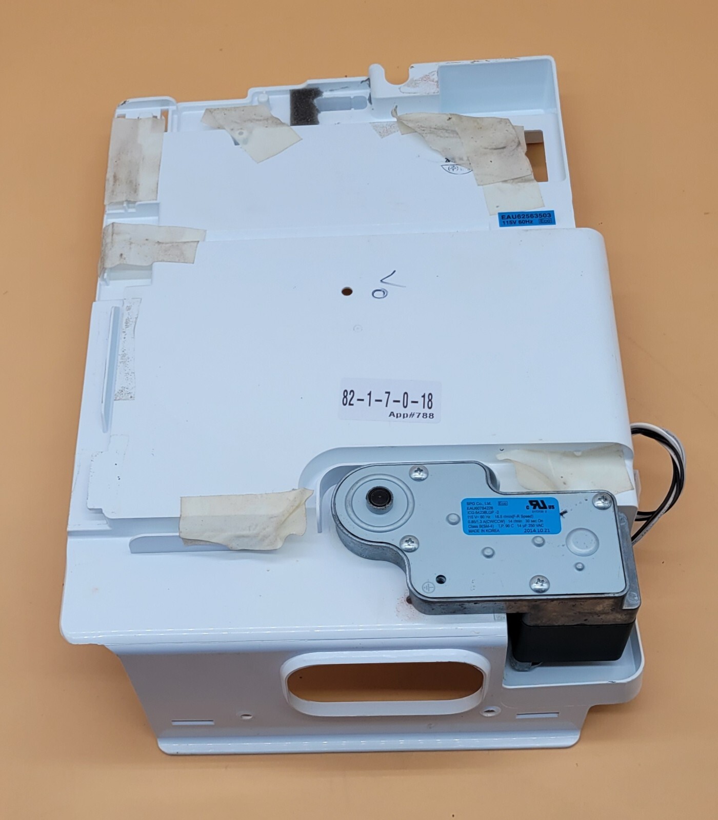 Genuine Refrigerator LG Auger Motor Part#EAU60784228